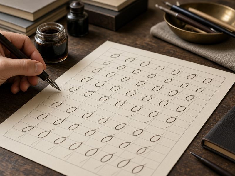 Copperplate intro at Ripuasdott Lettering